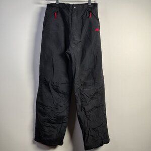 New Balance Insulated Pants Boys Size XL14-16 Black Quilted Nylon Winter Running